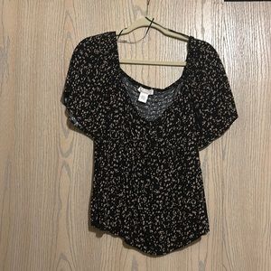 Spotted blouse